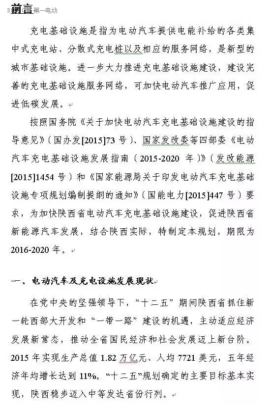 陜西省發(fā)布充電基礎(chǔ)設(shè)施規(guī)劃 2020年計劃建樁超過9.44萬