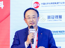 欣旺達(dá)電子股份有限公司副總裁梁銳主持“動力電池產(chǎn)業(yè)鏈極限制造與創(chuàng)新技術(shù)”主題論壇