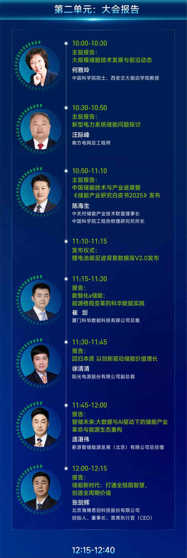 匯聚儲能最強力量！ESIE 2025開幕式日程和嘉賓陣容重磅發布