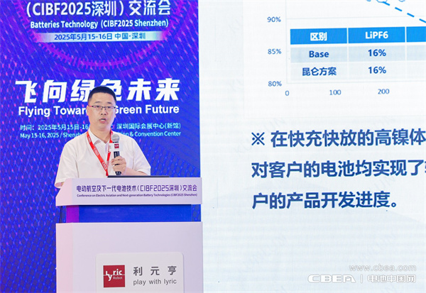 香河昆侖孫春勝作主題演講——安全，綠色，高效，低成本的昆侖電解“智”加速低空經(jīng)濟電池的技術(shù)迭代